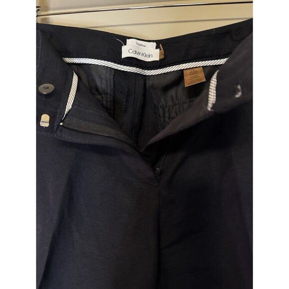 Calvin Klein Women’s Blue Business Open Front Blazer Suit W/ Pants Size 8 - Picture 11 of 13